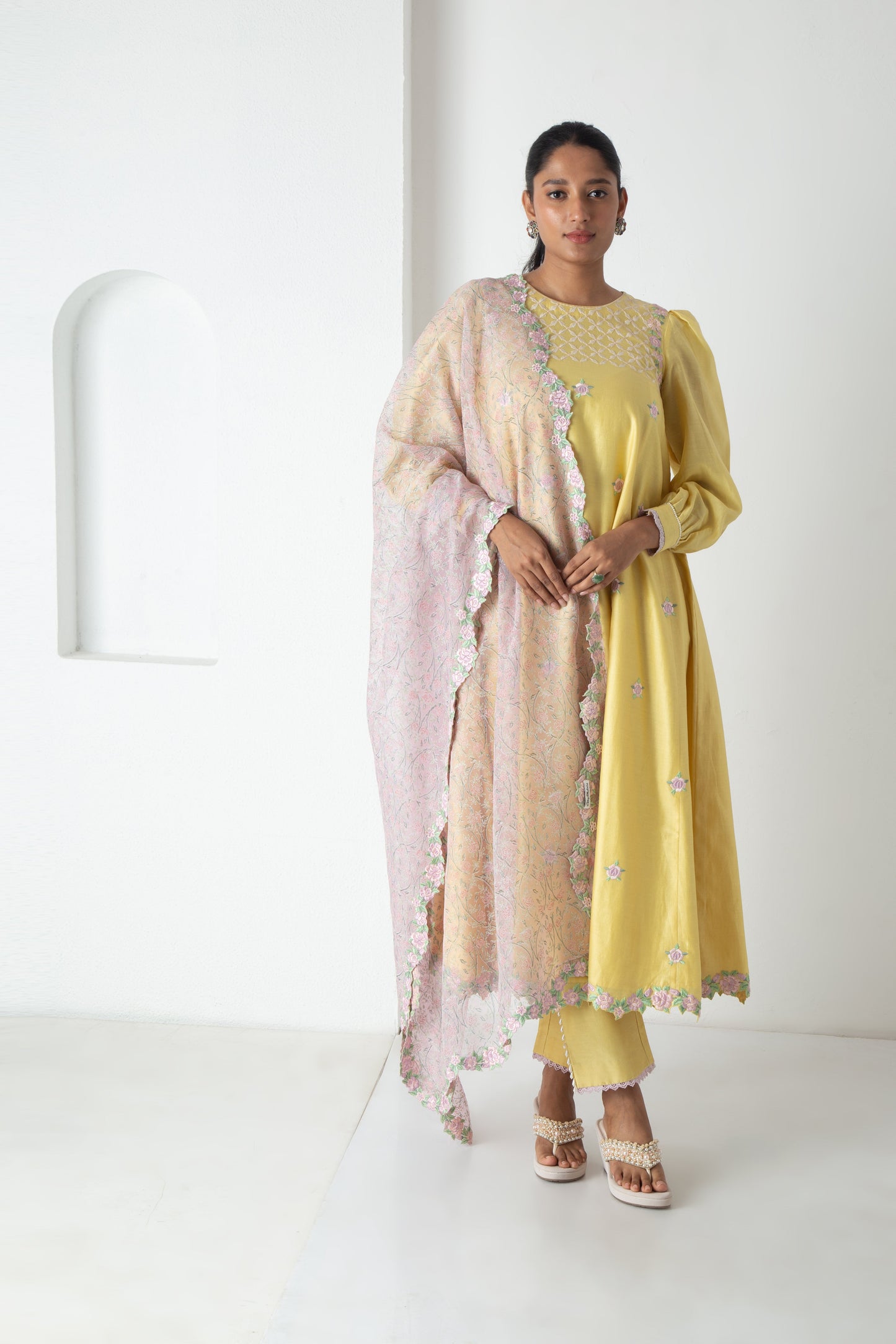 Aria Kurta Yellow
