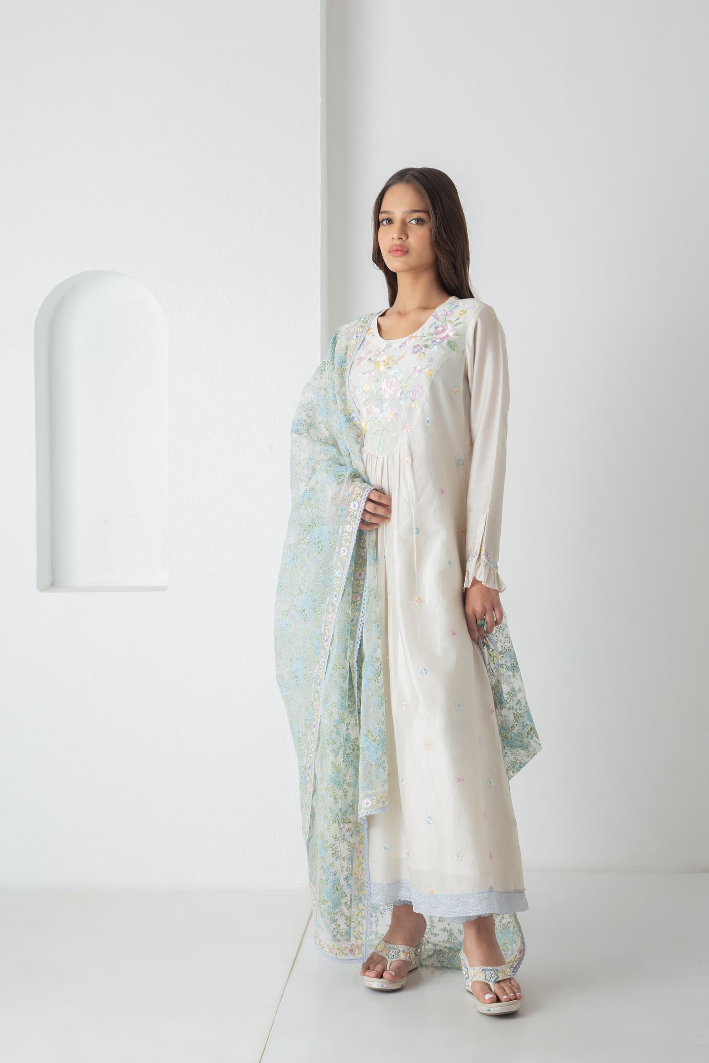 Yeva Kurta Ivory