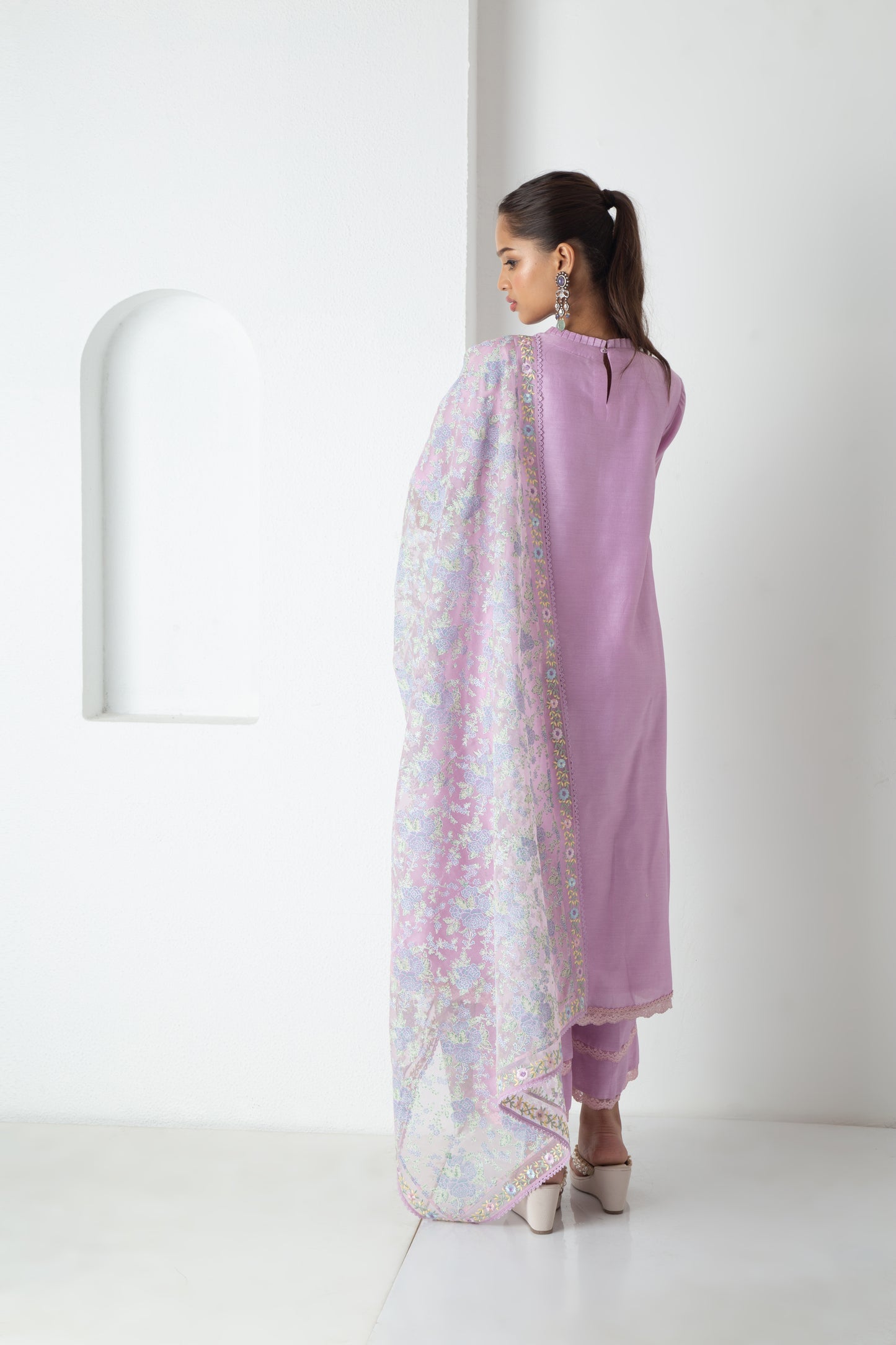 Orya Kurta Electric Lavender