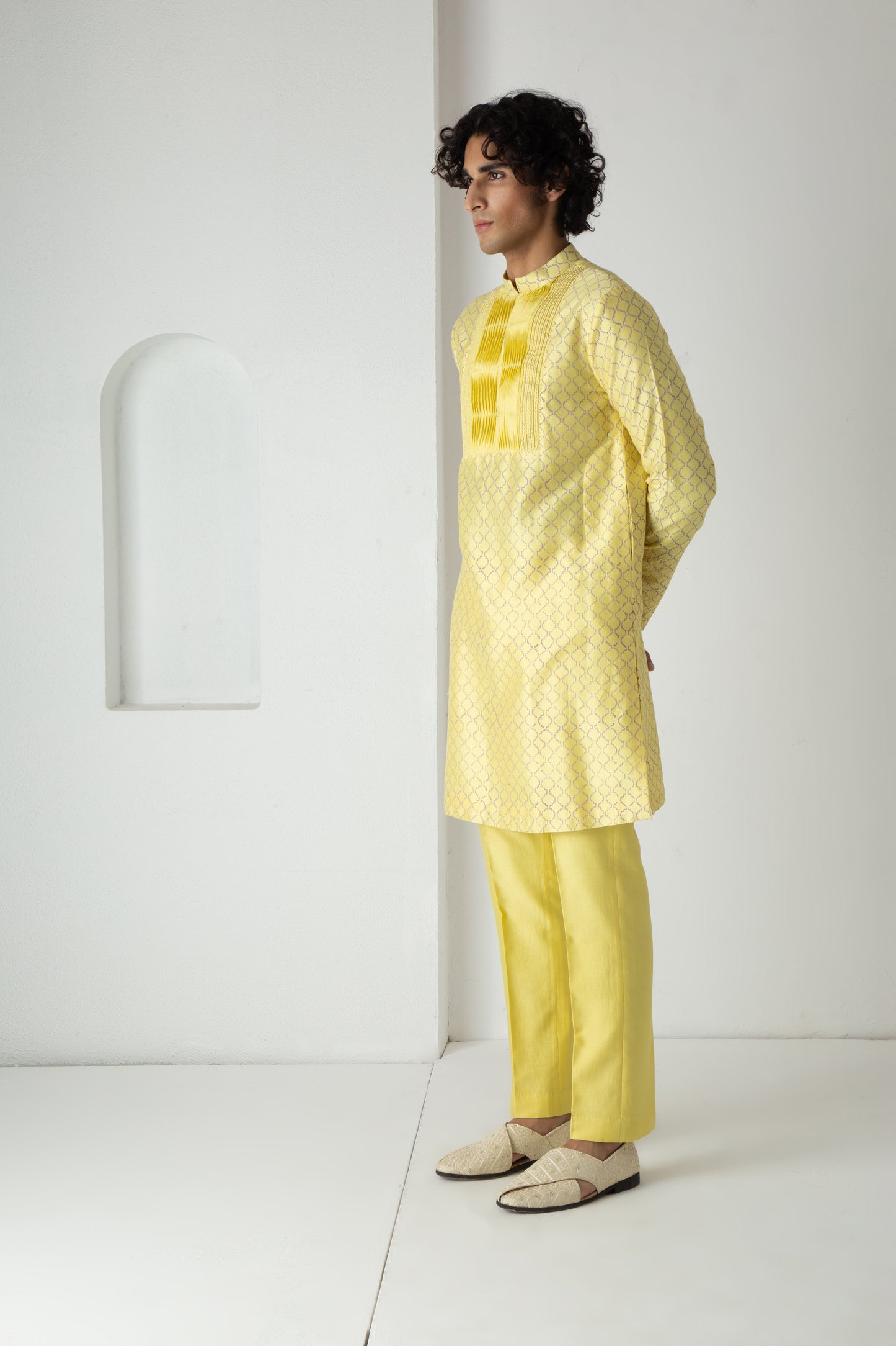 Elion Kurta Sunstruck Yellow