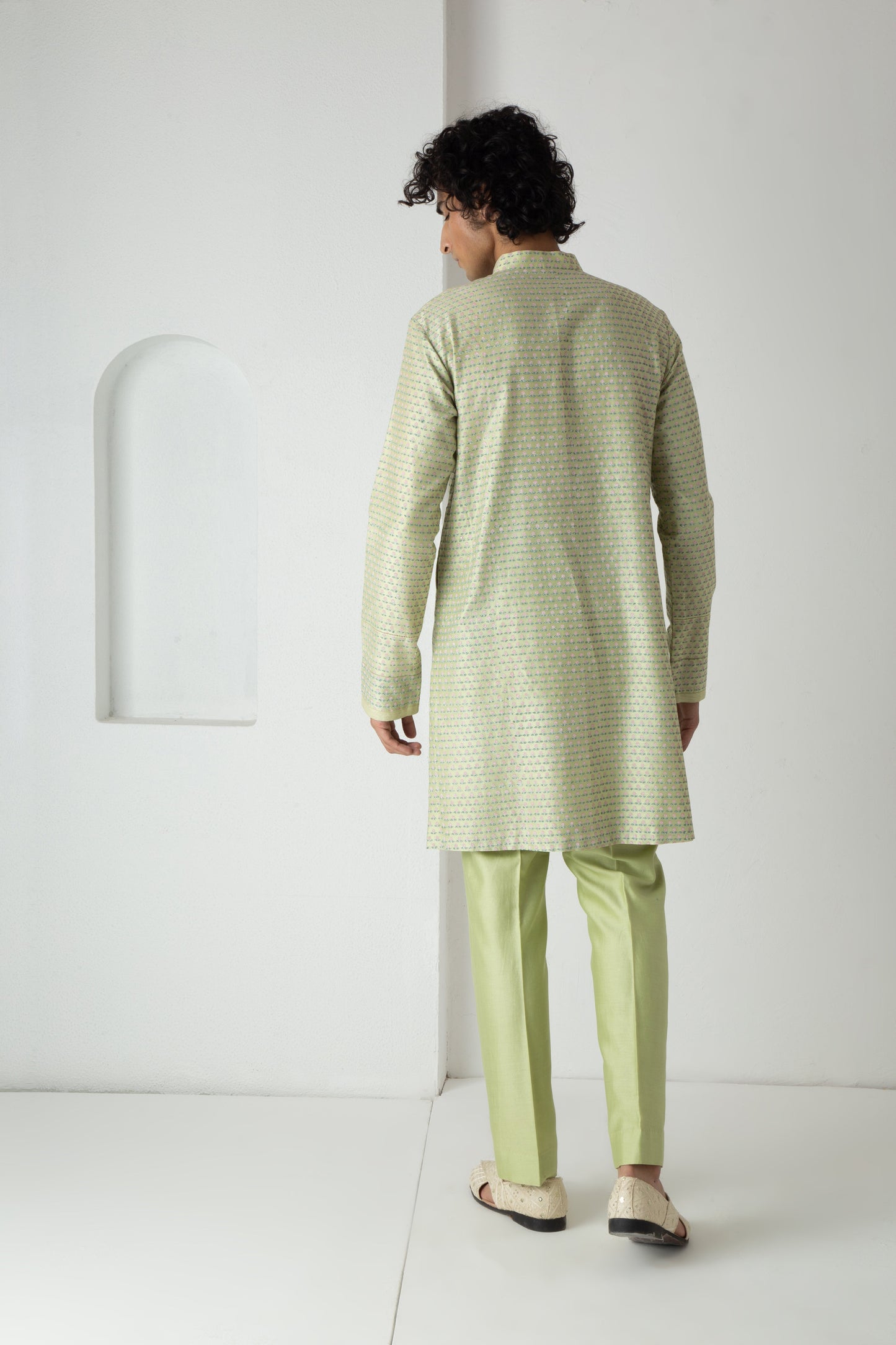 Aven Kurta Tea Green