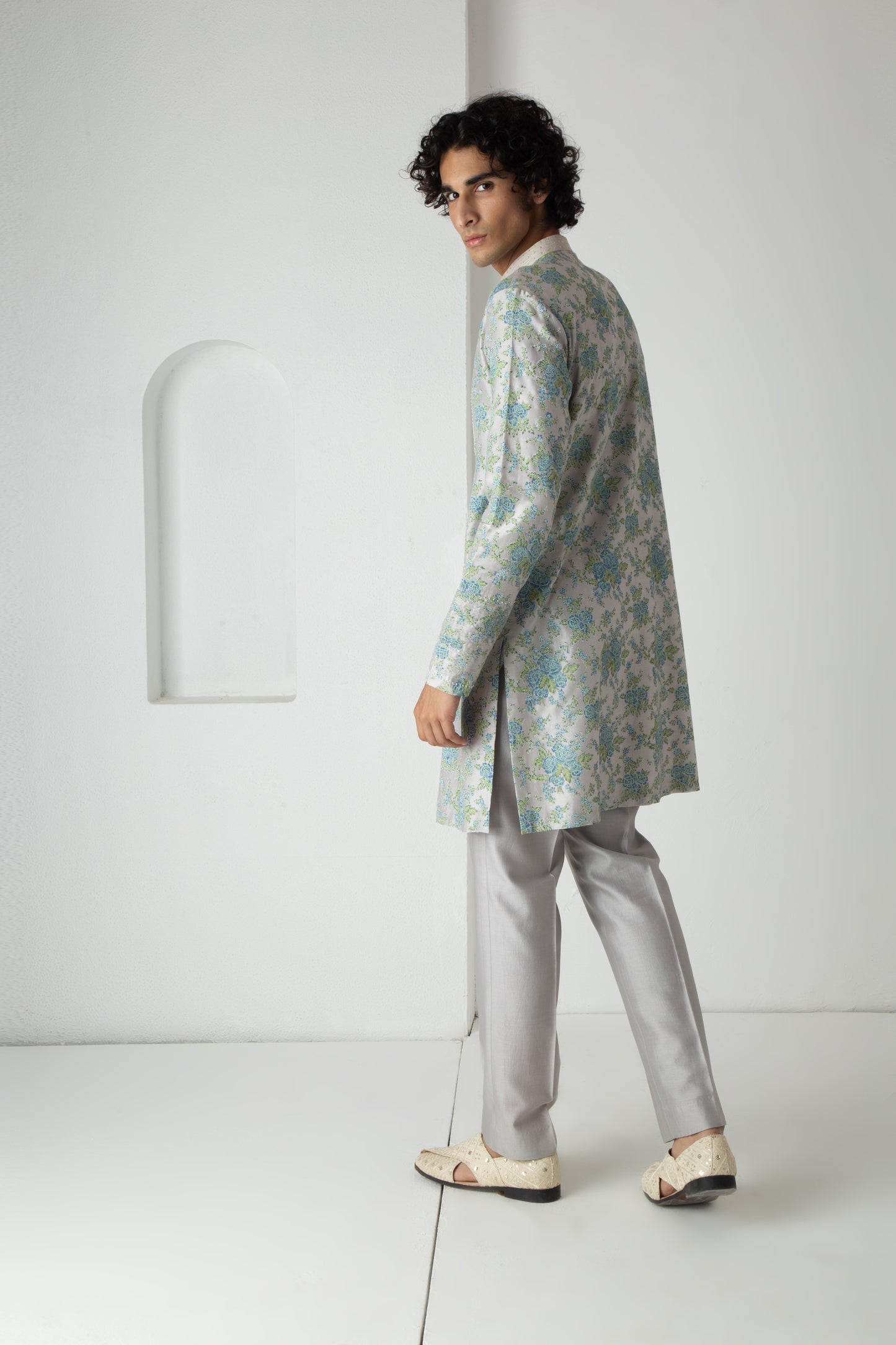 Elion Kurta Ash Grey