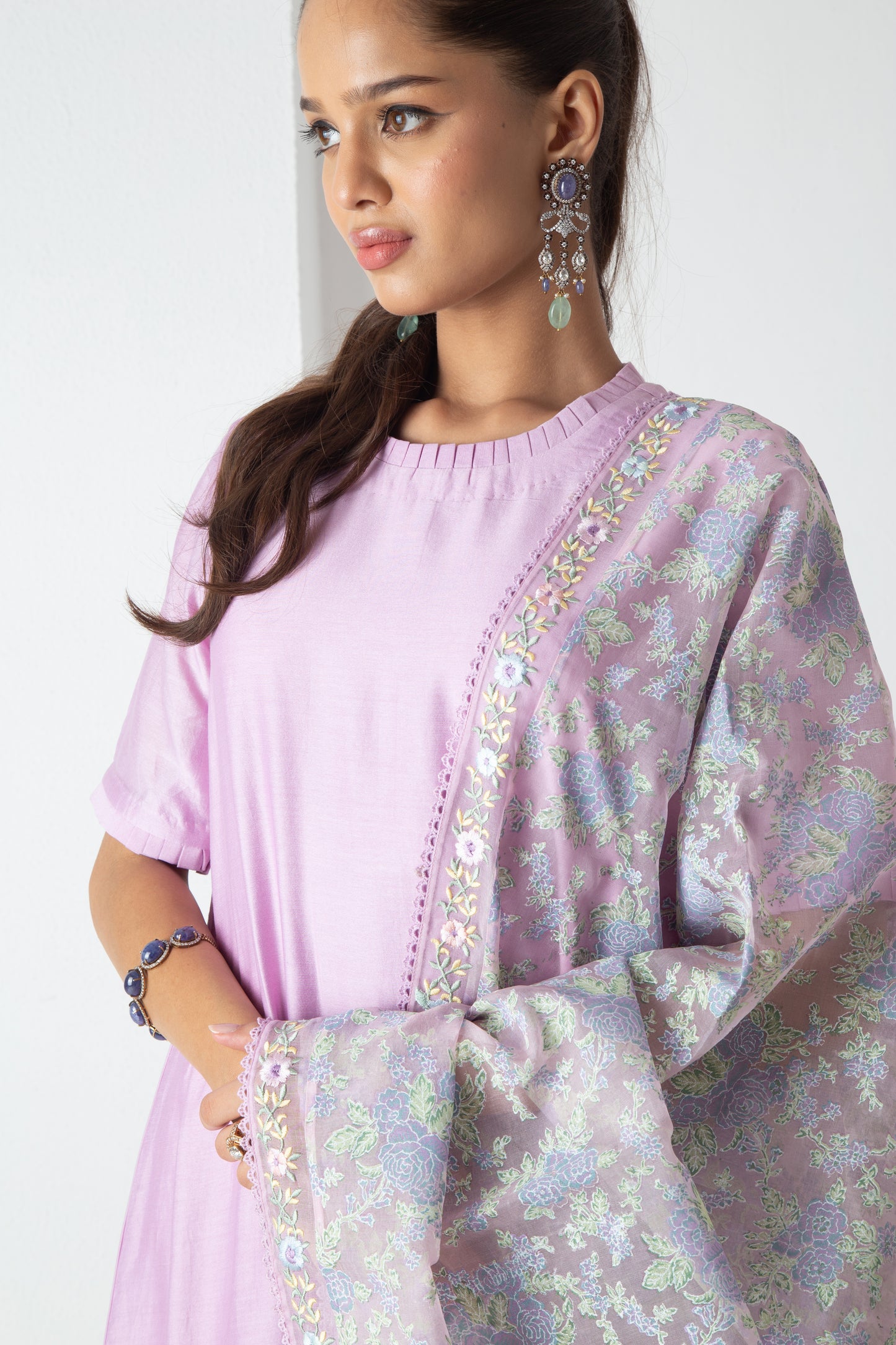 Orya Kurta Electric Lavender