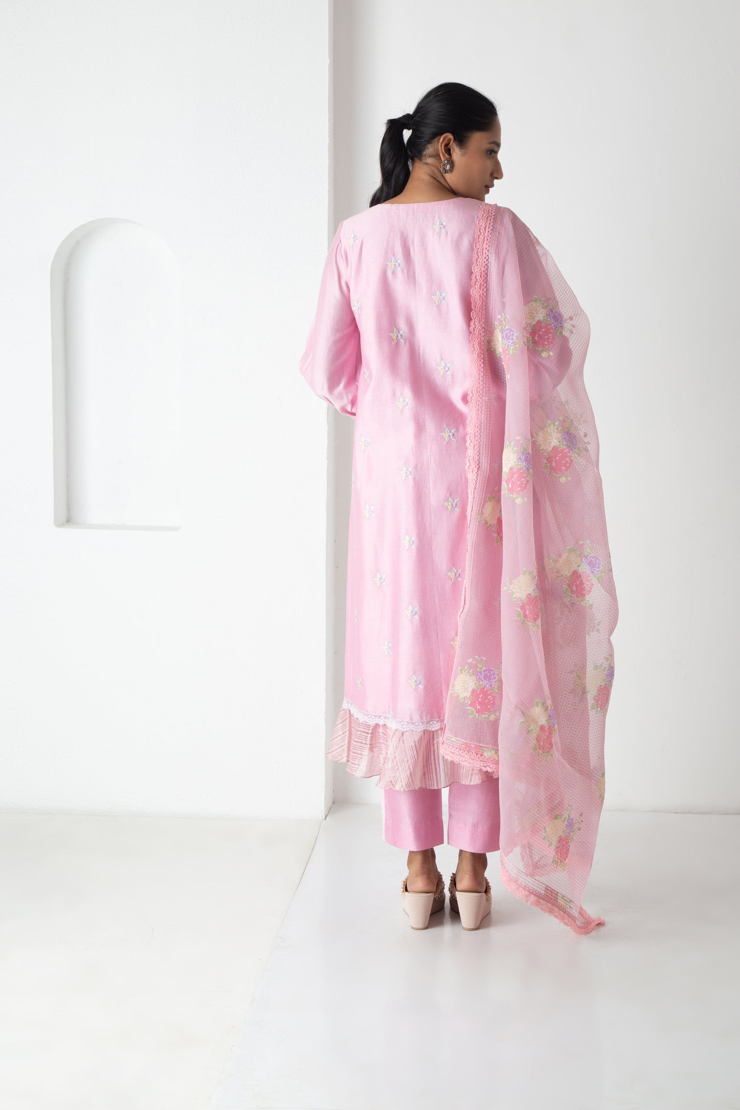 Riona Kurta Orchid Pink