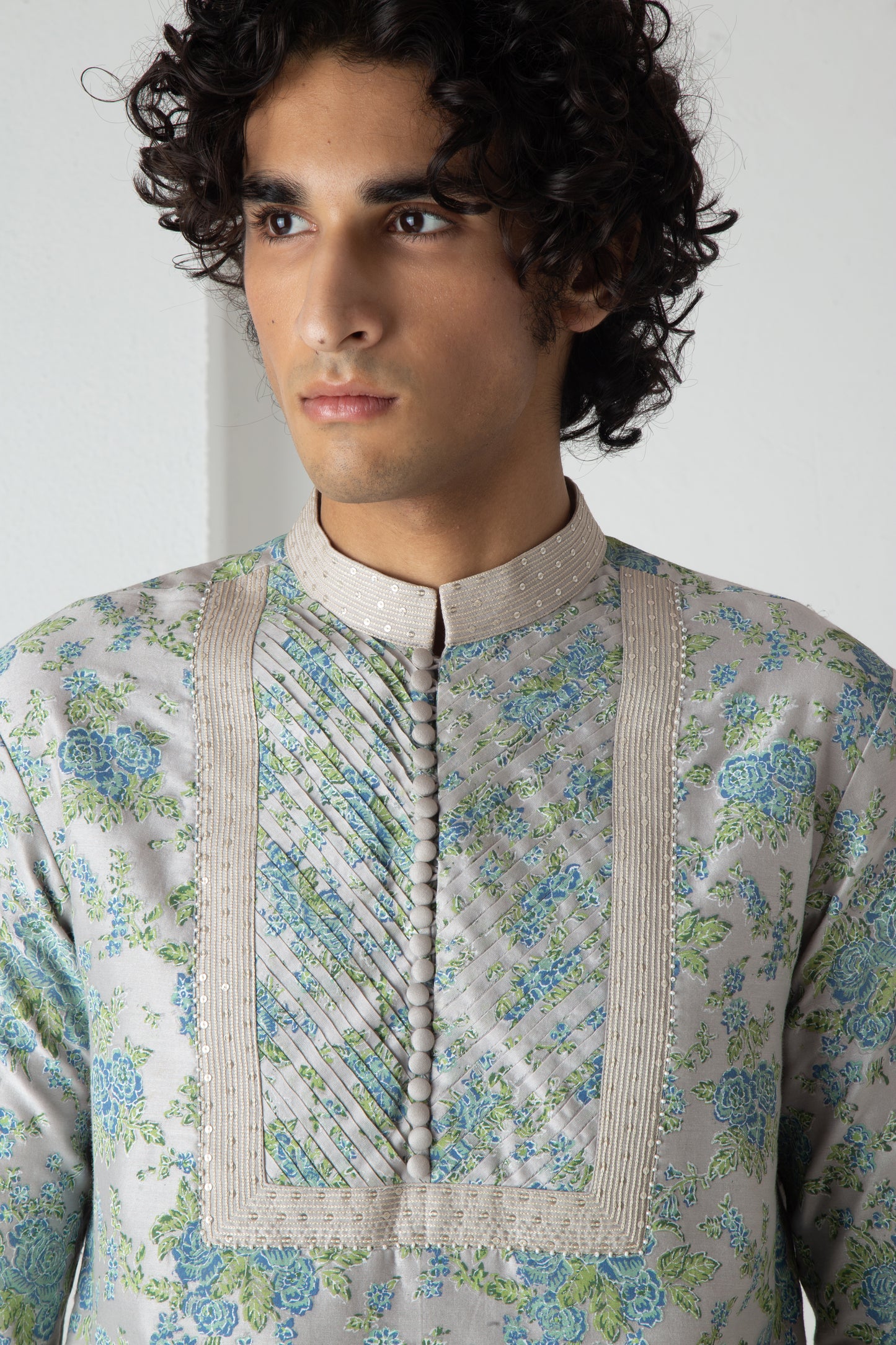 Elion Kurta Ash Grey