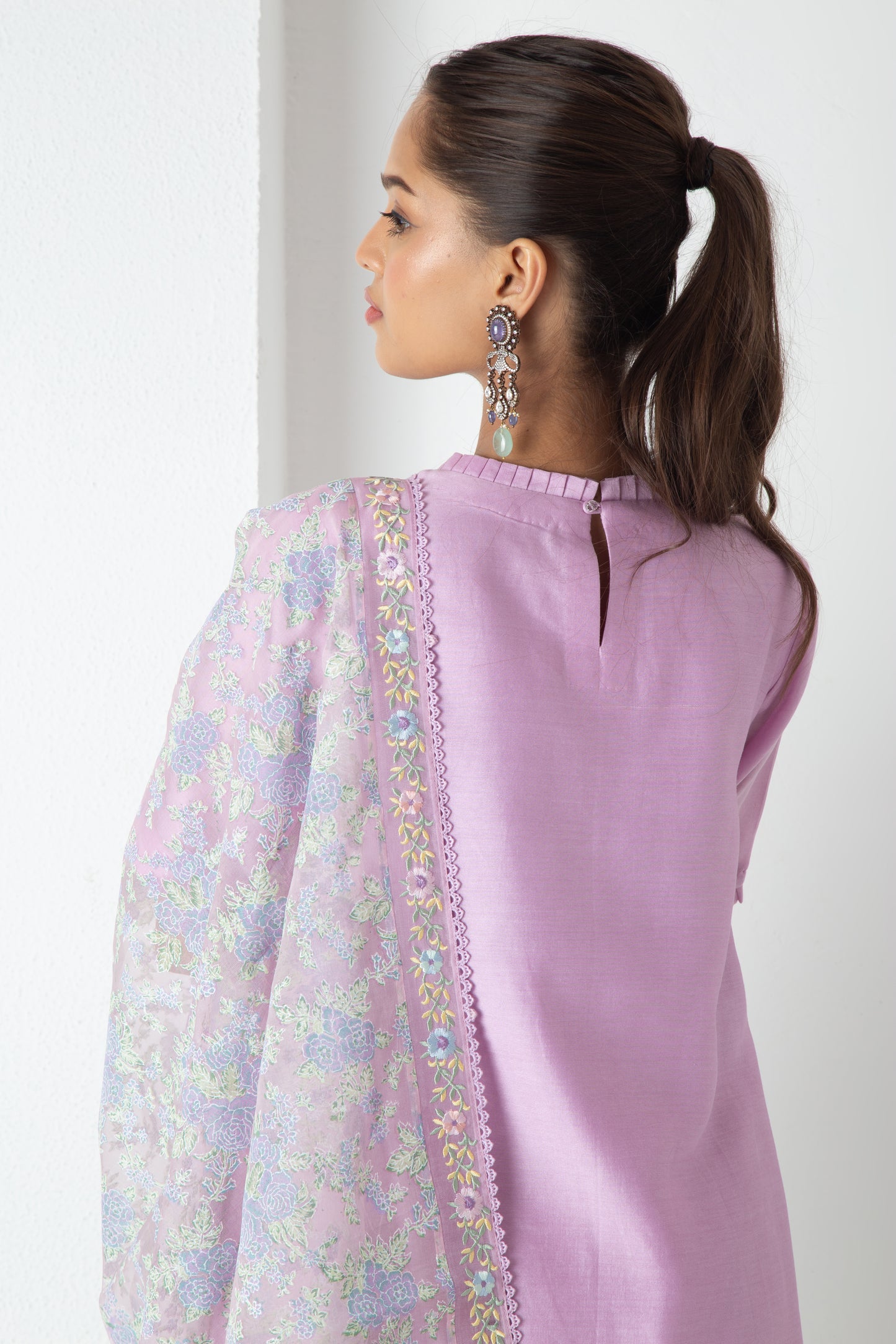 Orya Kurta Electric Lavender