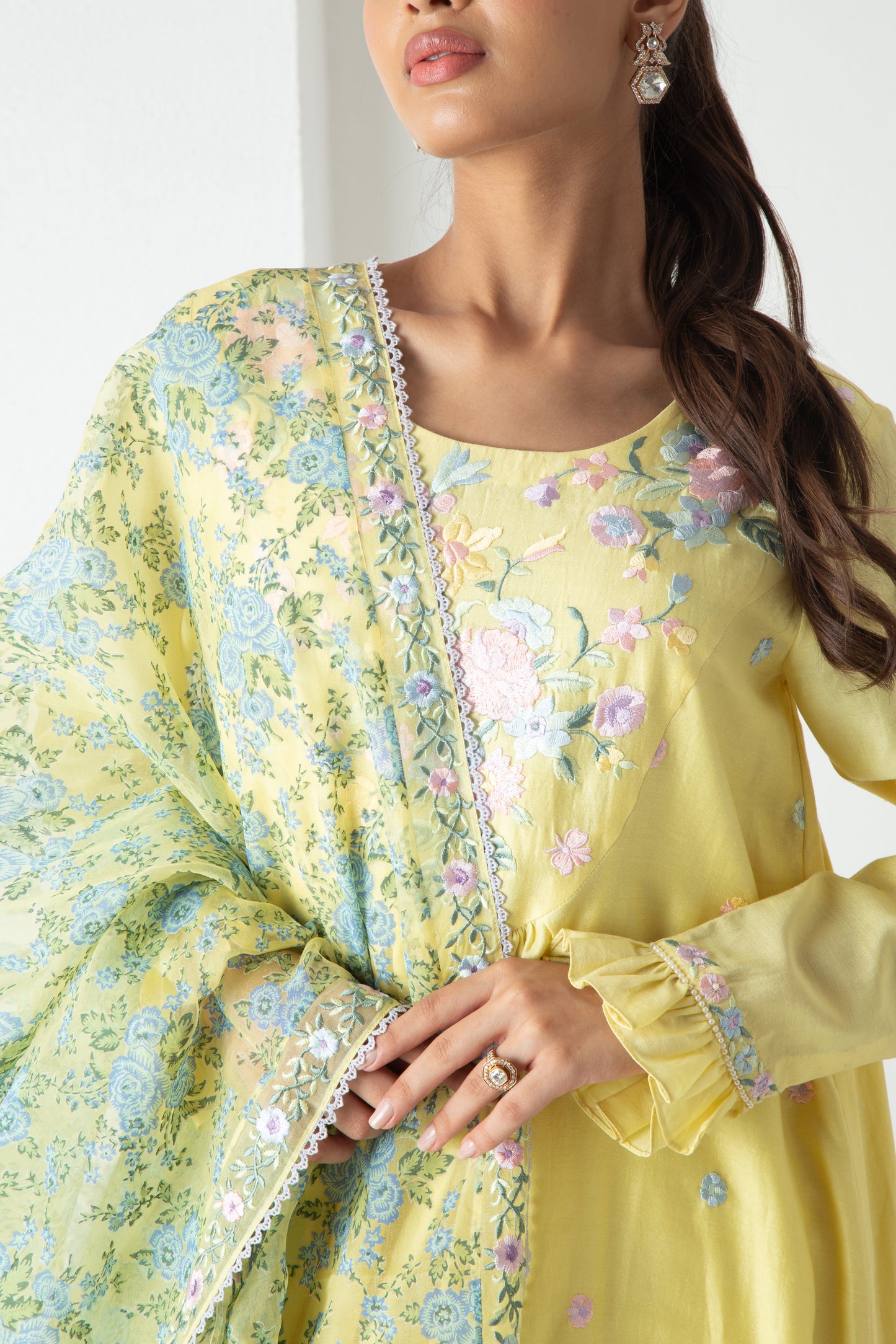 Yeva Kurta Illuminating Yellow