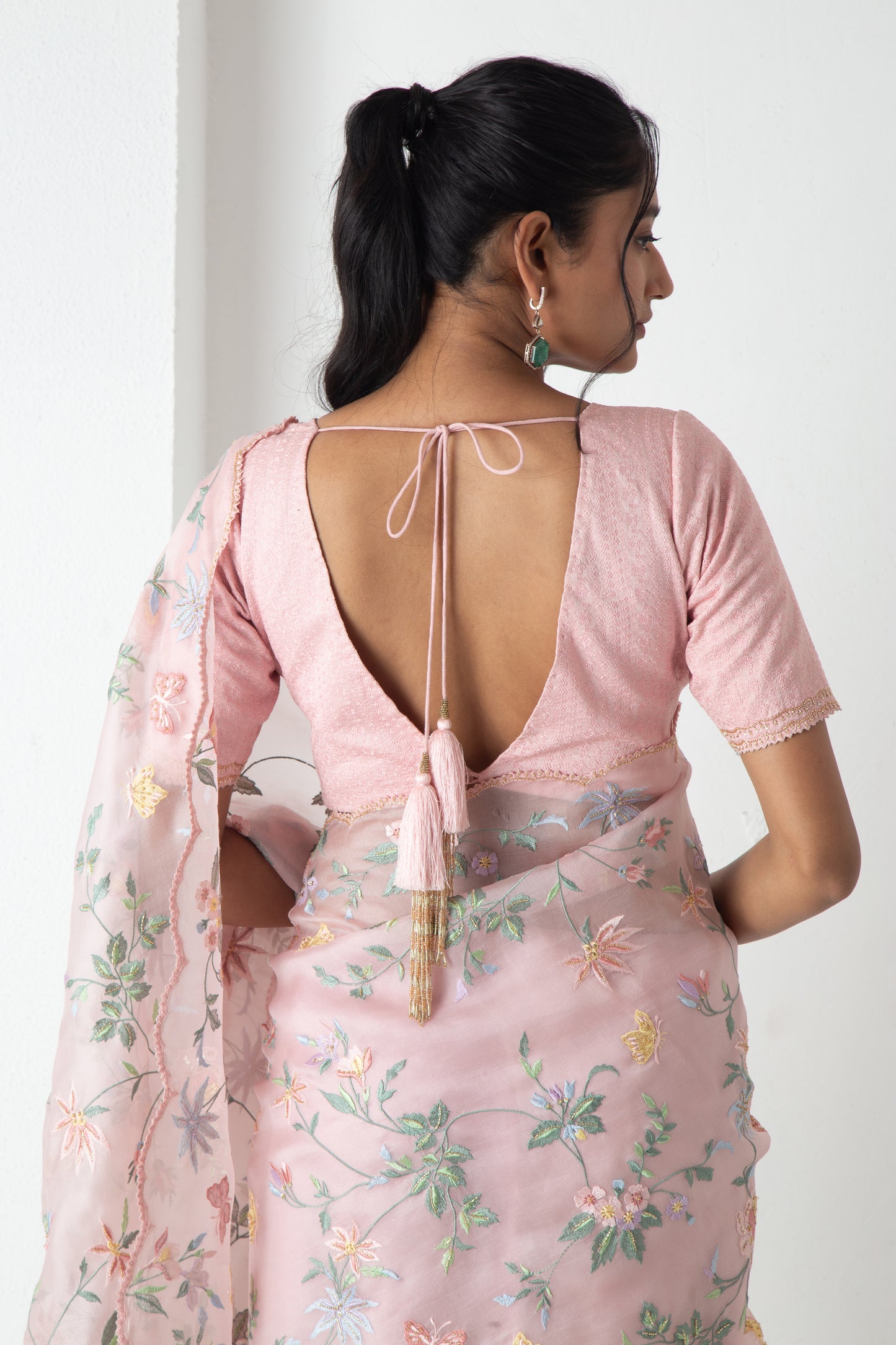 Blossom Saree Carnation Pink