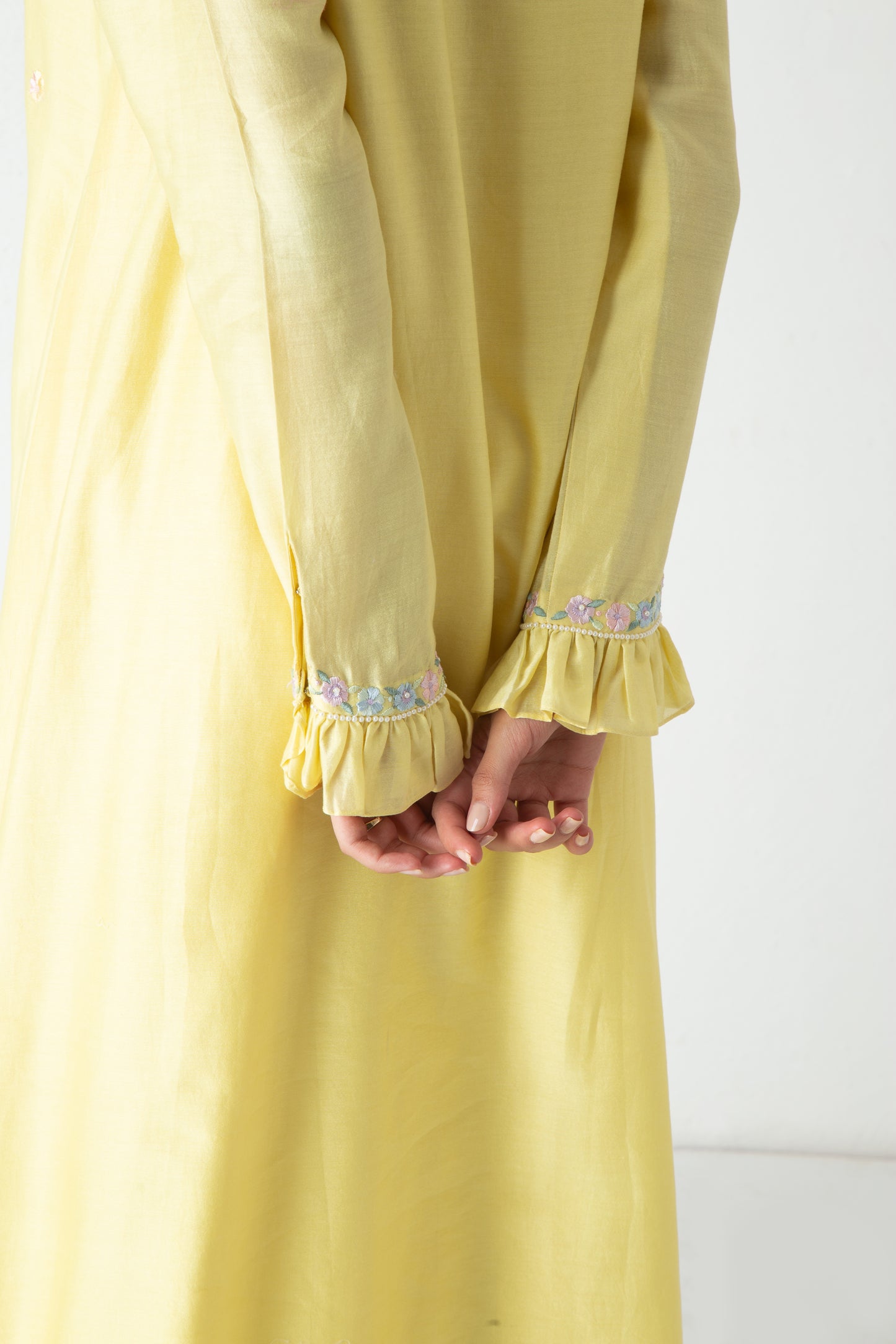 Yeva Kurta Illuminating Yellow