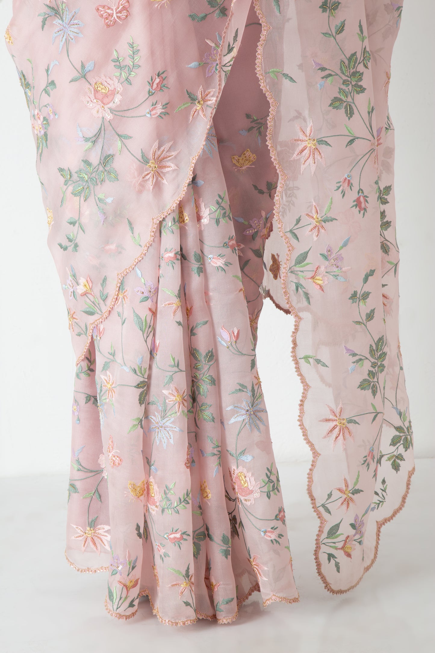 Blossom Saree Carnation Pink