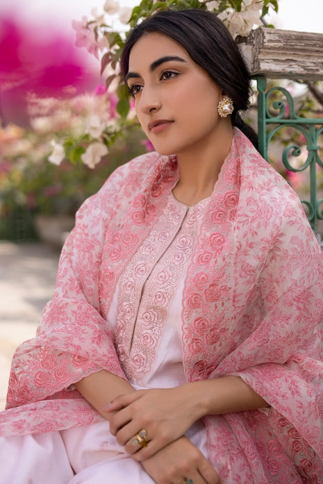 Anaaya Kurta Set Powder Pink