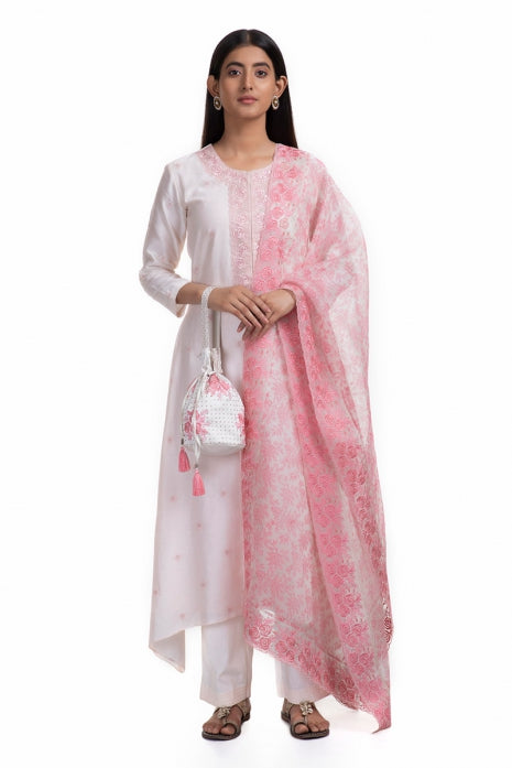 Anaaya Kurta Set Powder Pink
