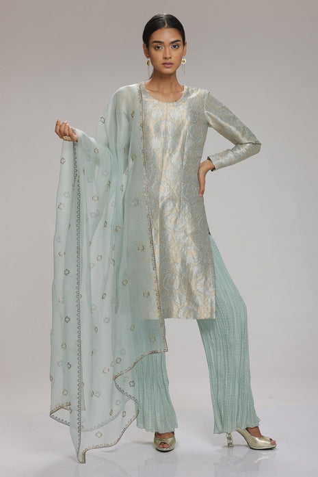Aura Kurta Set Mint