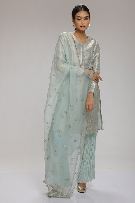 Aura Kurta Set Mint