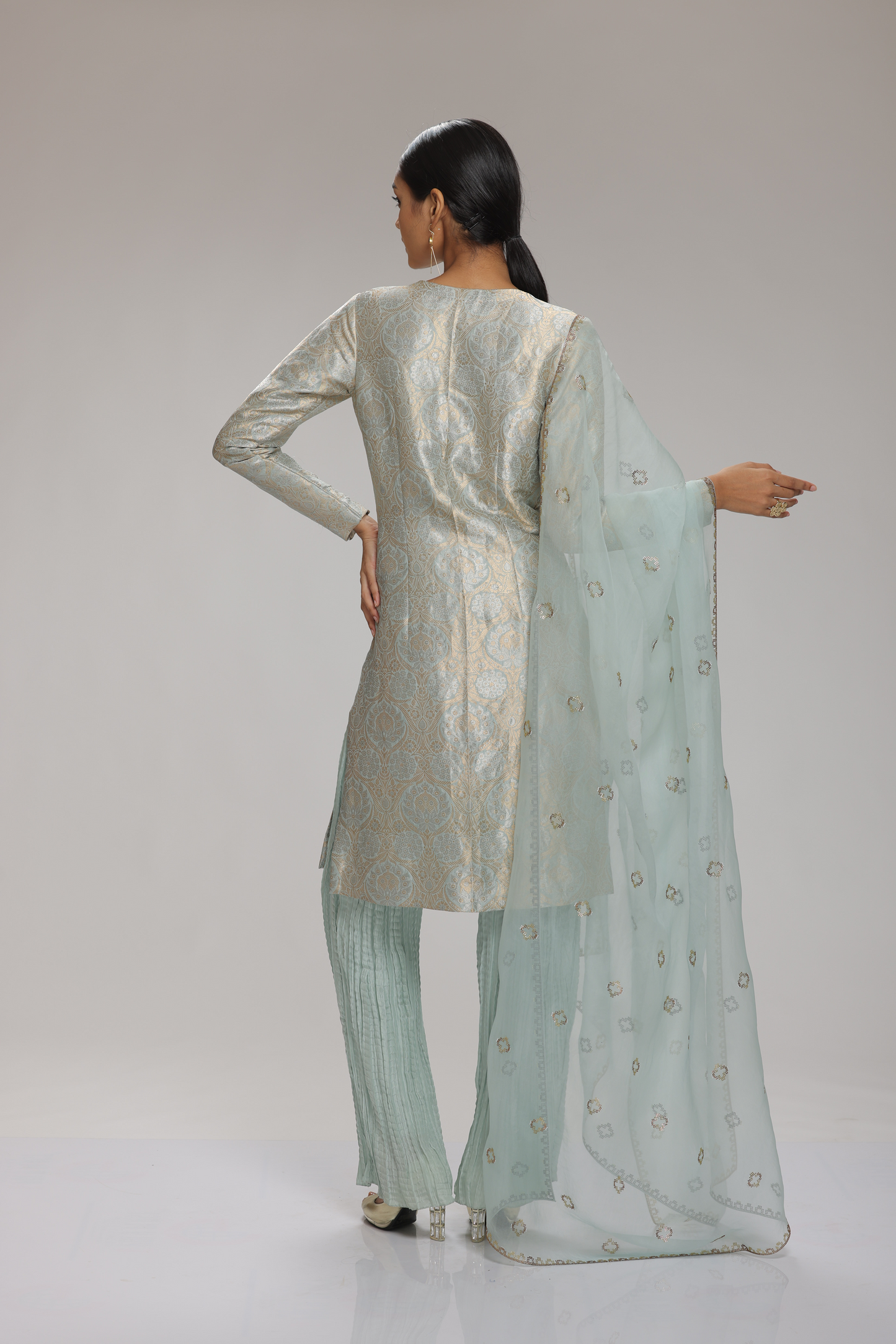 Aura Kurta Set Mint
