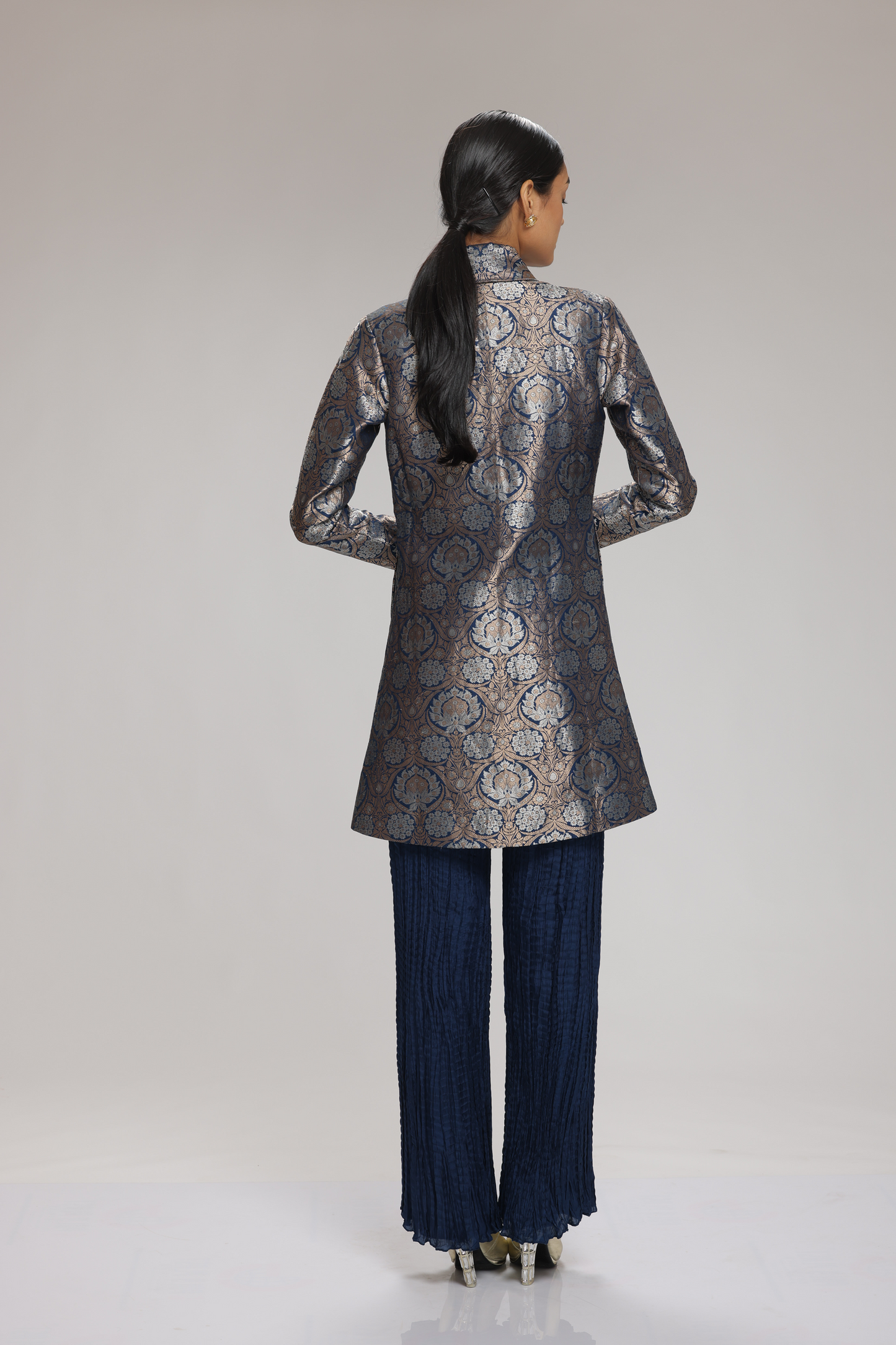 Sapphire Jacket Set Navy Blue