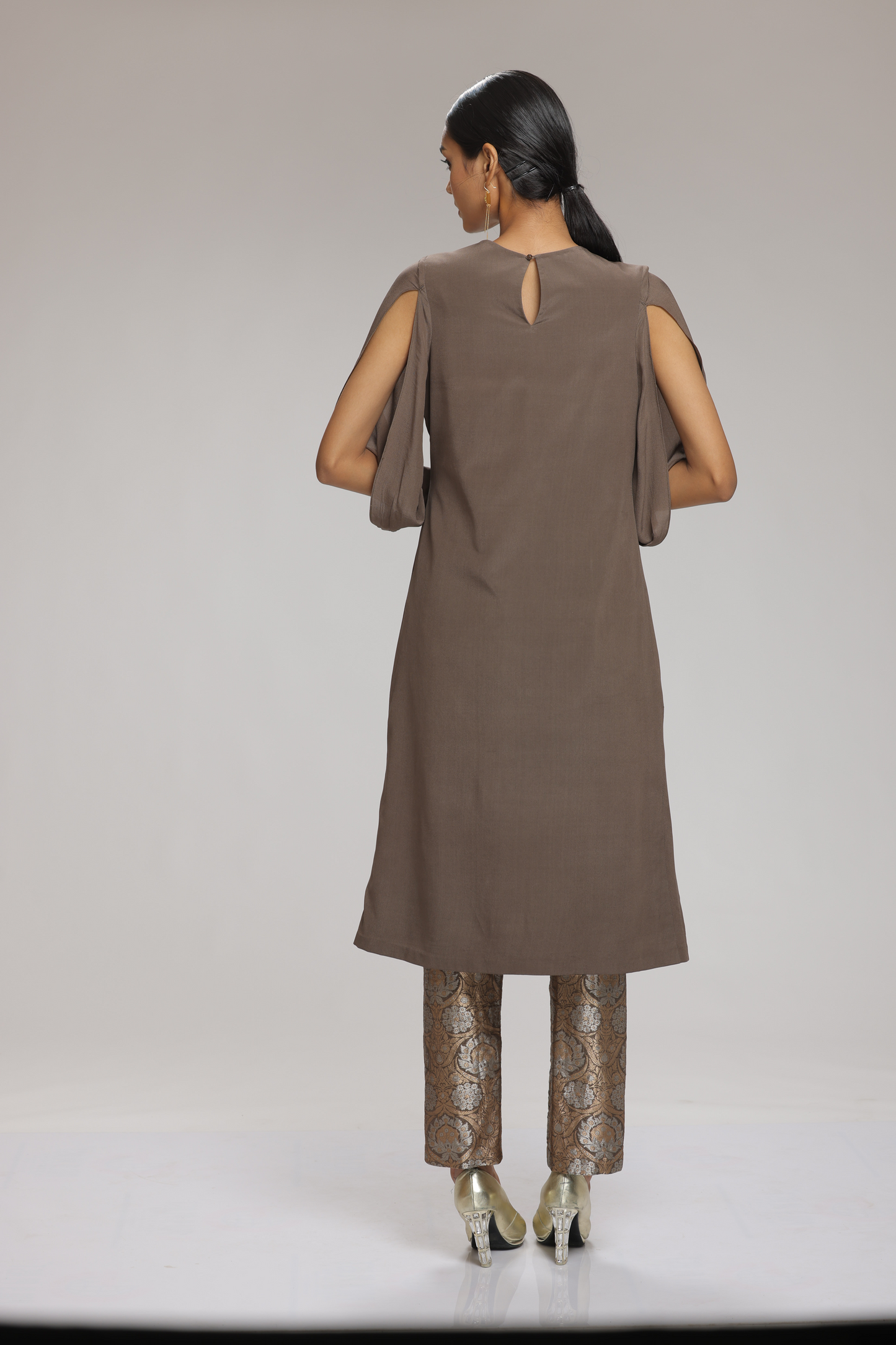 Jacinth Co-ord Set Cement Grey