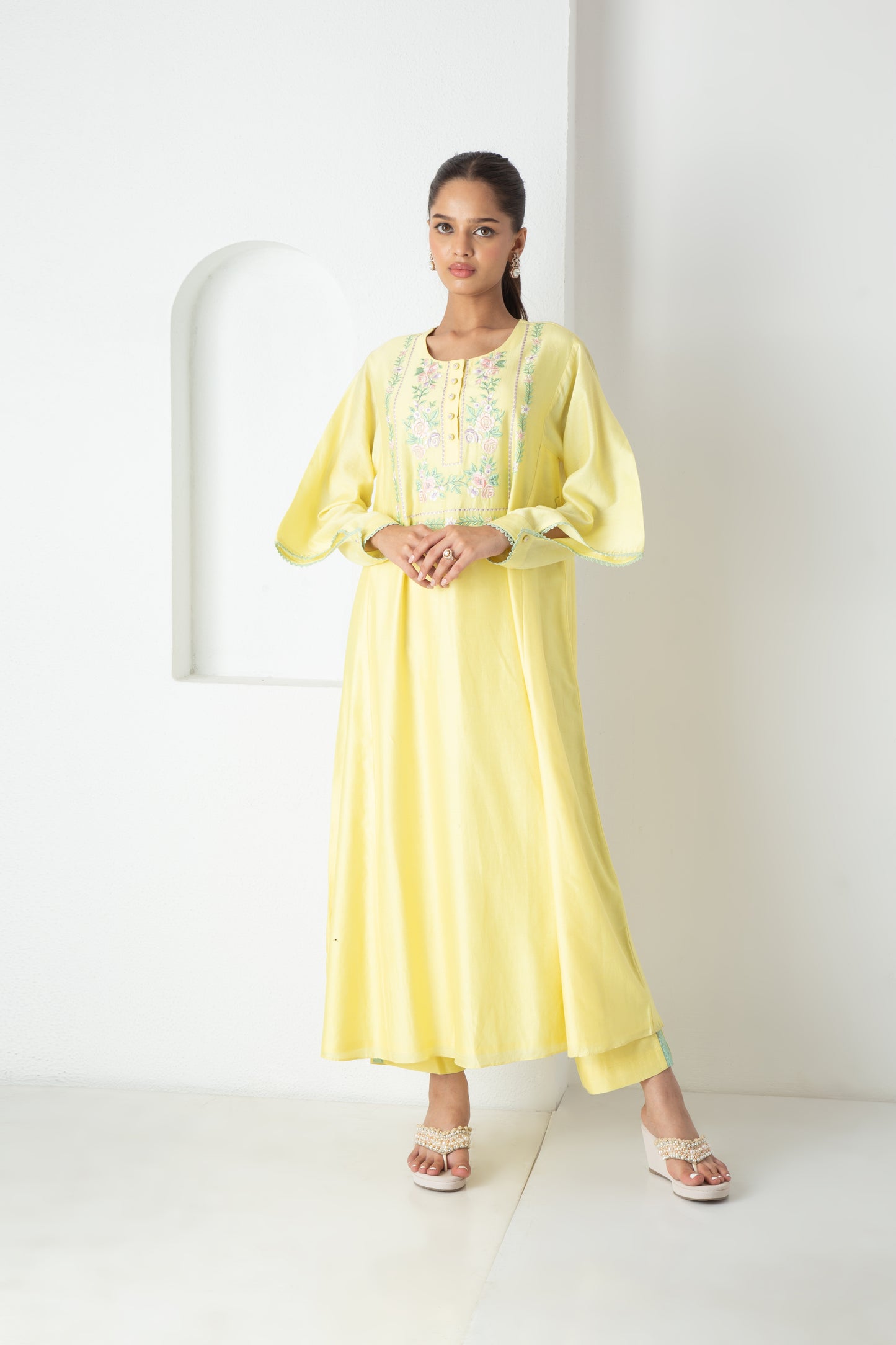Cyra Kurta Illuminating Yellow