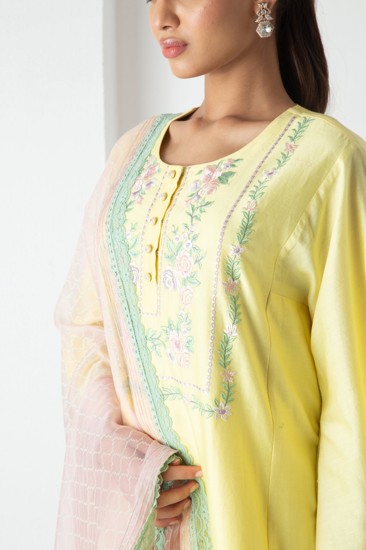 Cyra Kurta Illuminating Yellow
