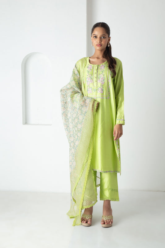 Liya Kurta Raw Mango
