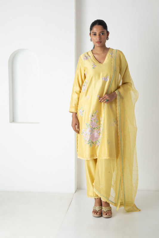 Viella Kurta Illuminating Yellow