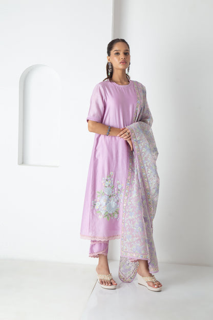 Orya Kurta Electric Lavender