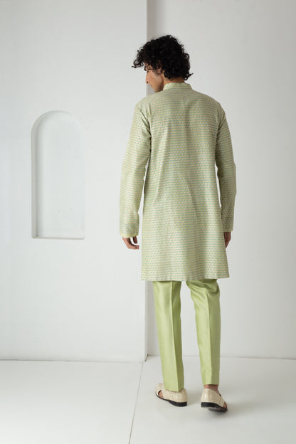 Aven Kurta Tea Green