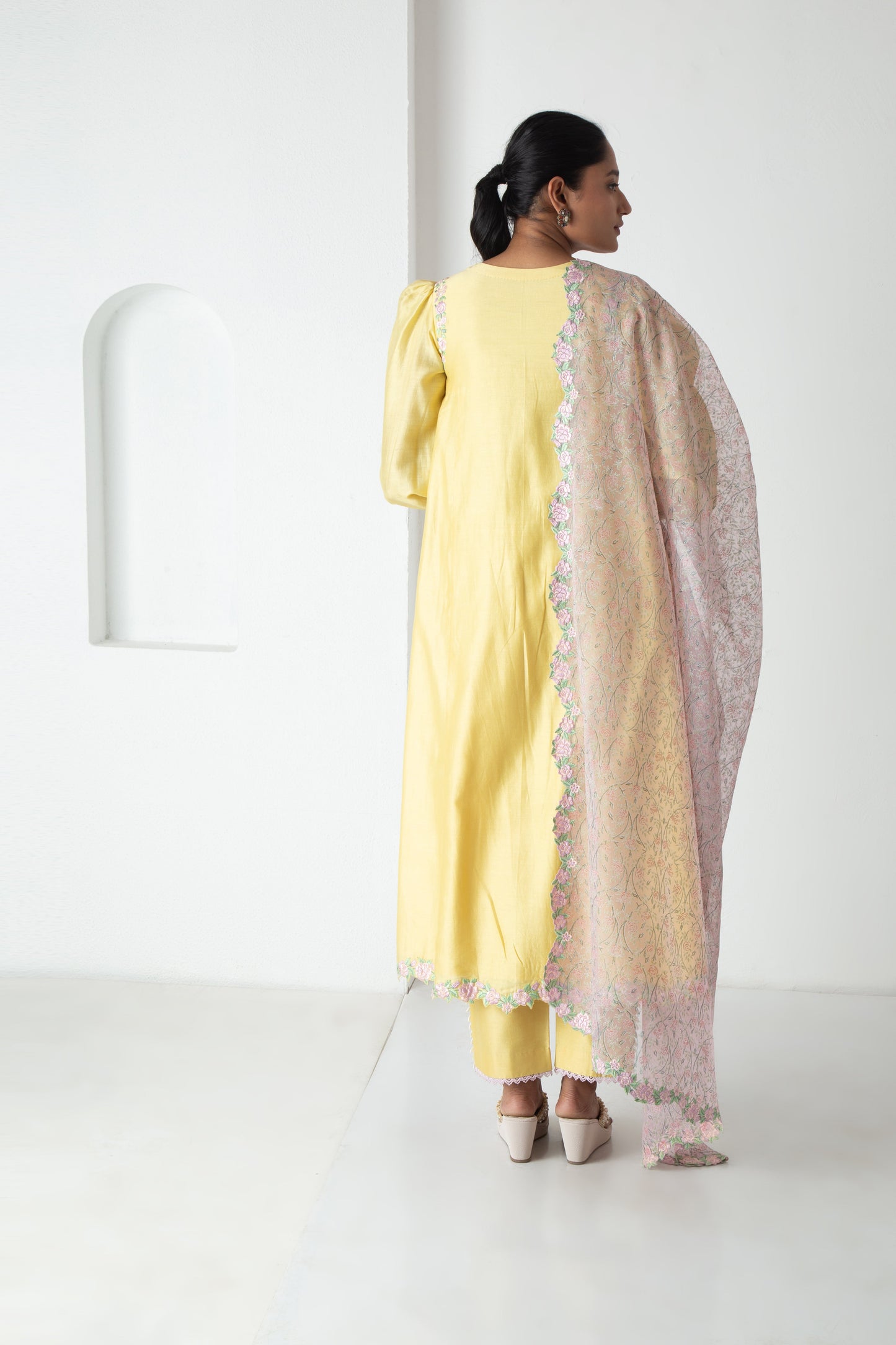 Aria Kurta Yellow
