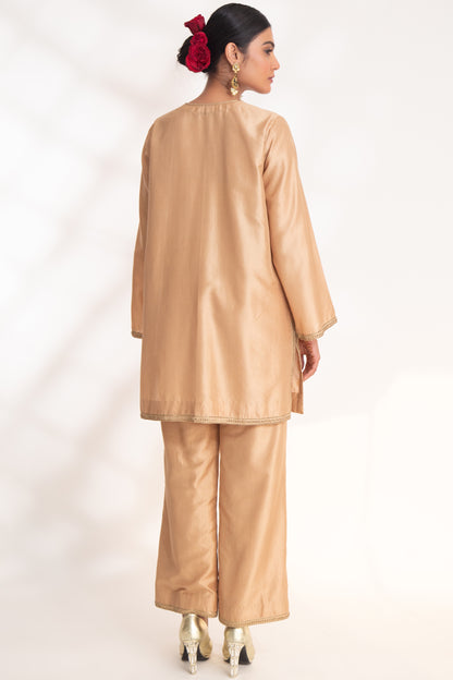 Aavya Kurta Set Beige