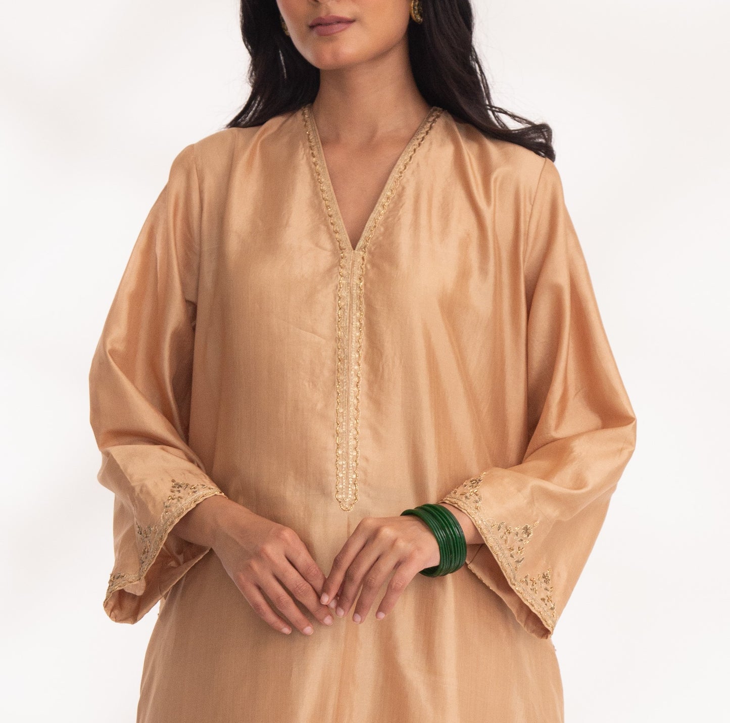 Satya Kurta Set Beige