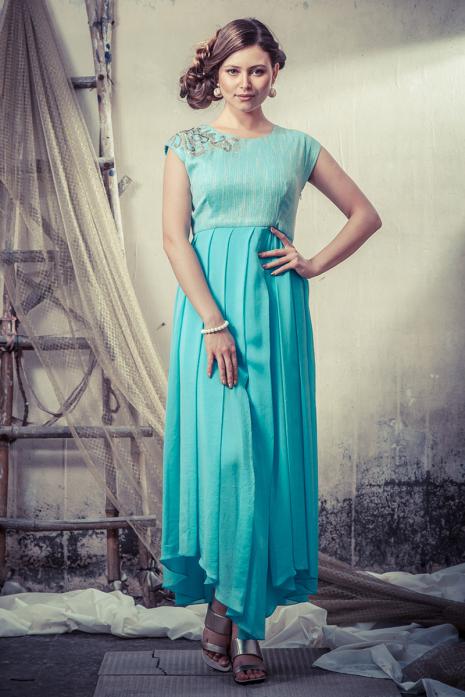 Maxi Dress Blue