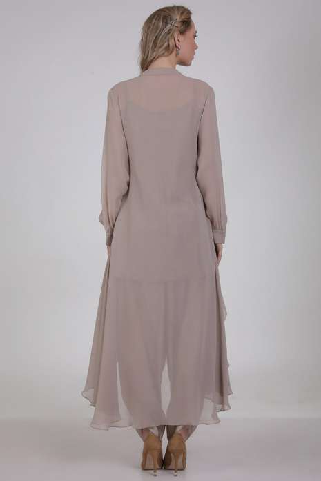 Amelia Tunic Set Shadow Grey