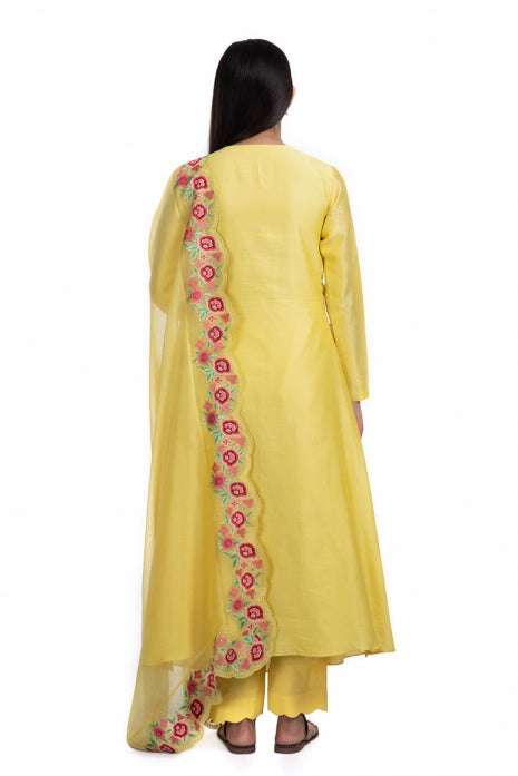 Yati Kurta Set Yellow