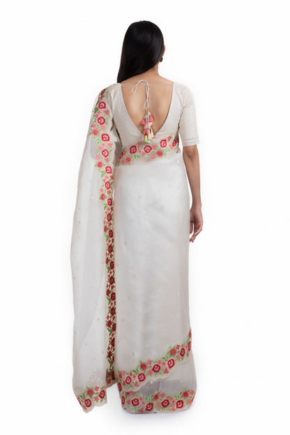 Dviti Saree Off white