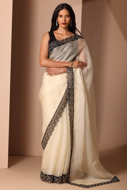 Seher Saree Off white