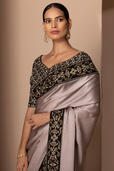 Vyoma Saree Grey