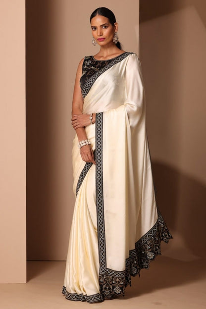 Ribhya Saree Cream