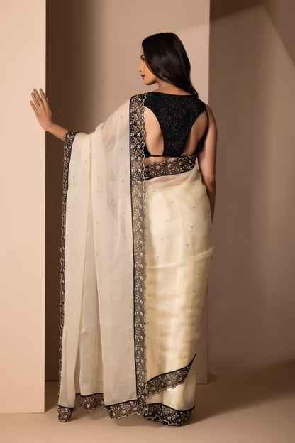 Seher Saree Off white