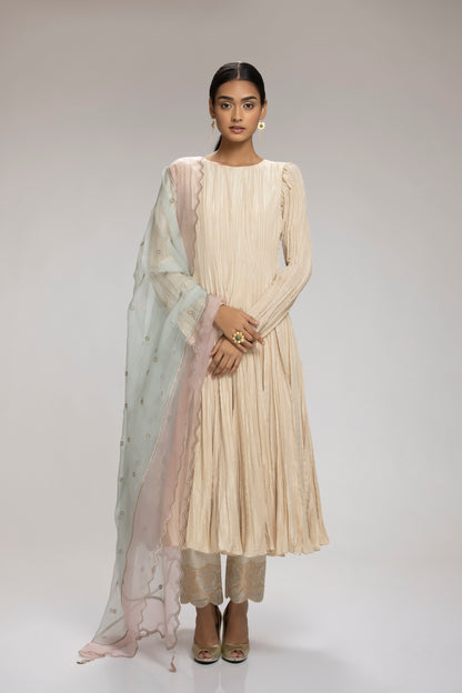 Opal Anarkali Set