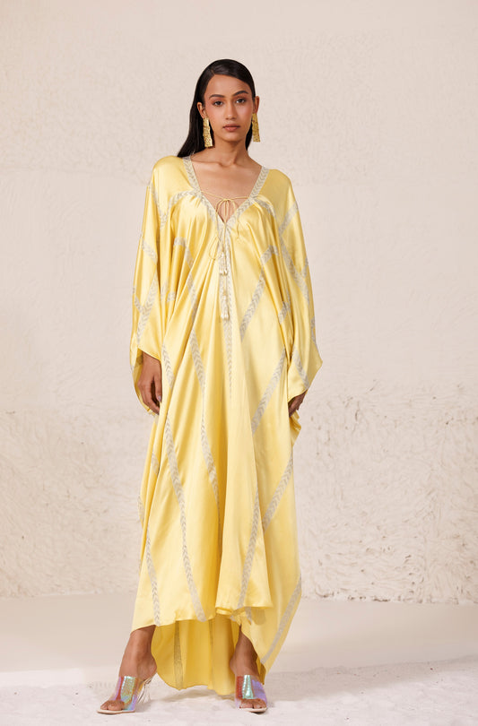 Glaze Kaftan Yellow