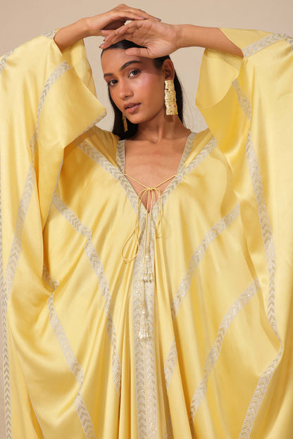 Glaze Kaftan Yellow