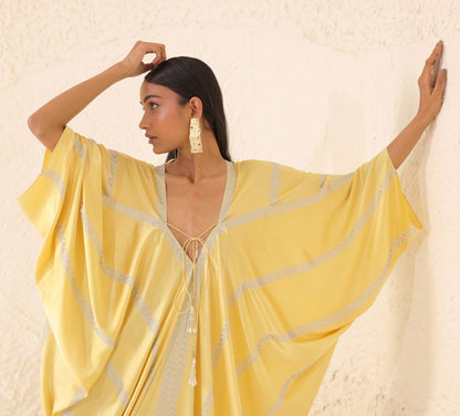 Glaze Kaftan Yellow