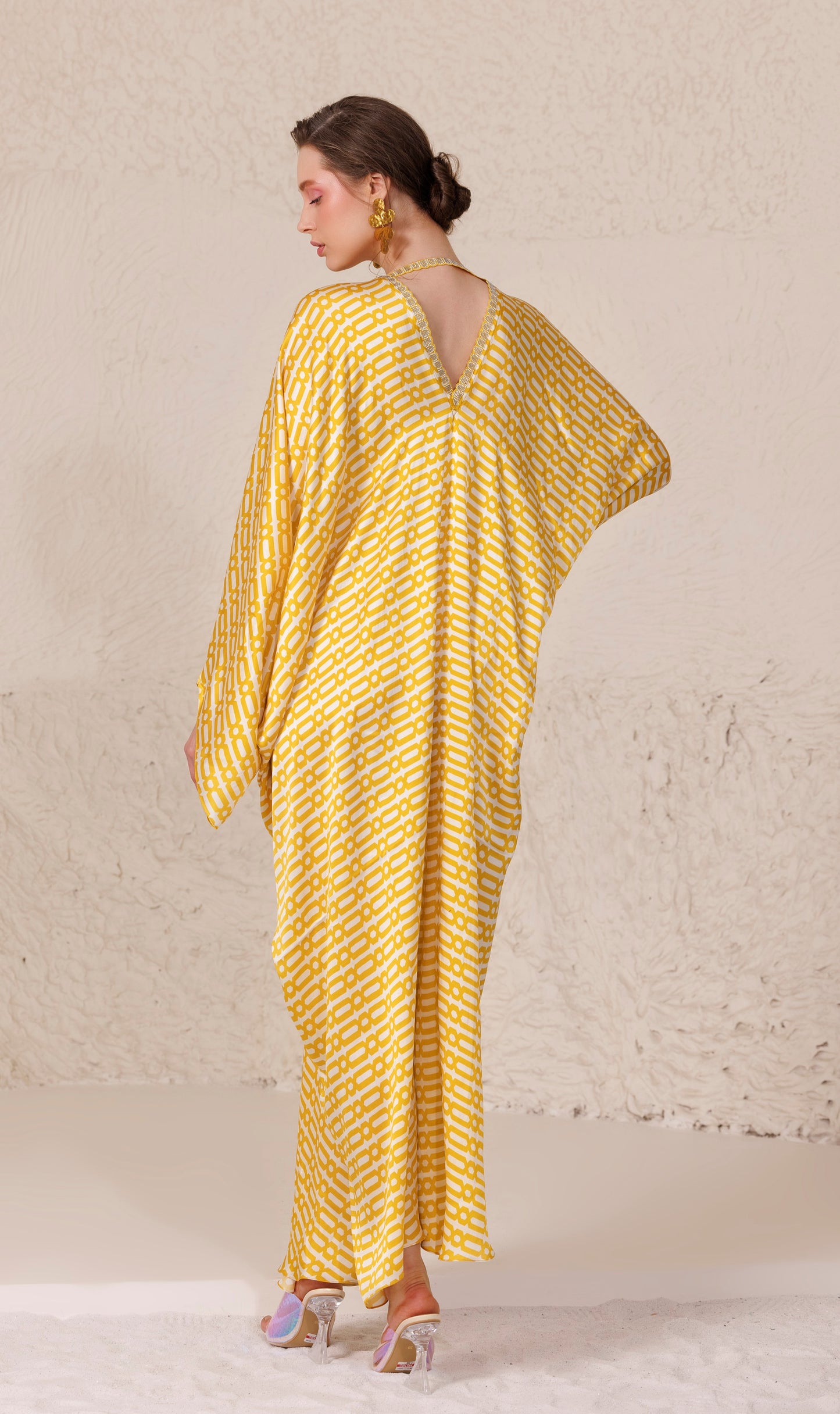 Mellifluous Kaftan Yellow