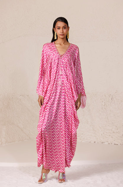 Rouge Kaftan Fuchsia Pink