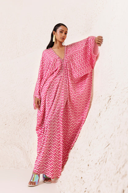 Rouge Kaftan Fuchsia Pink