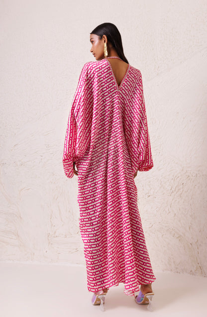 Rouge Kaftan Fuchsia Pink