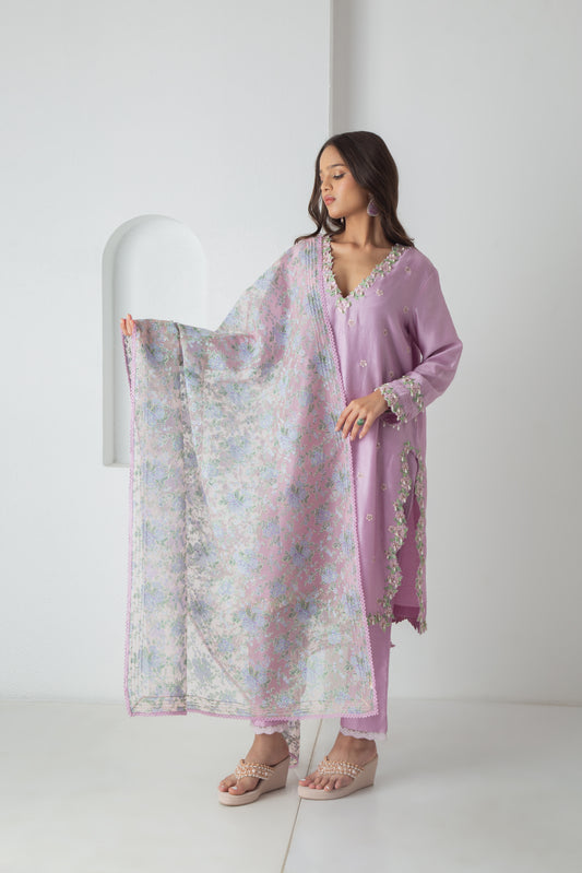 Ires Kurta Lavender