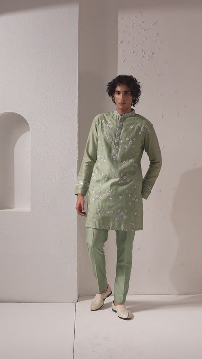 Noe Kurta Sage Green